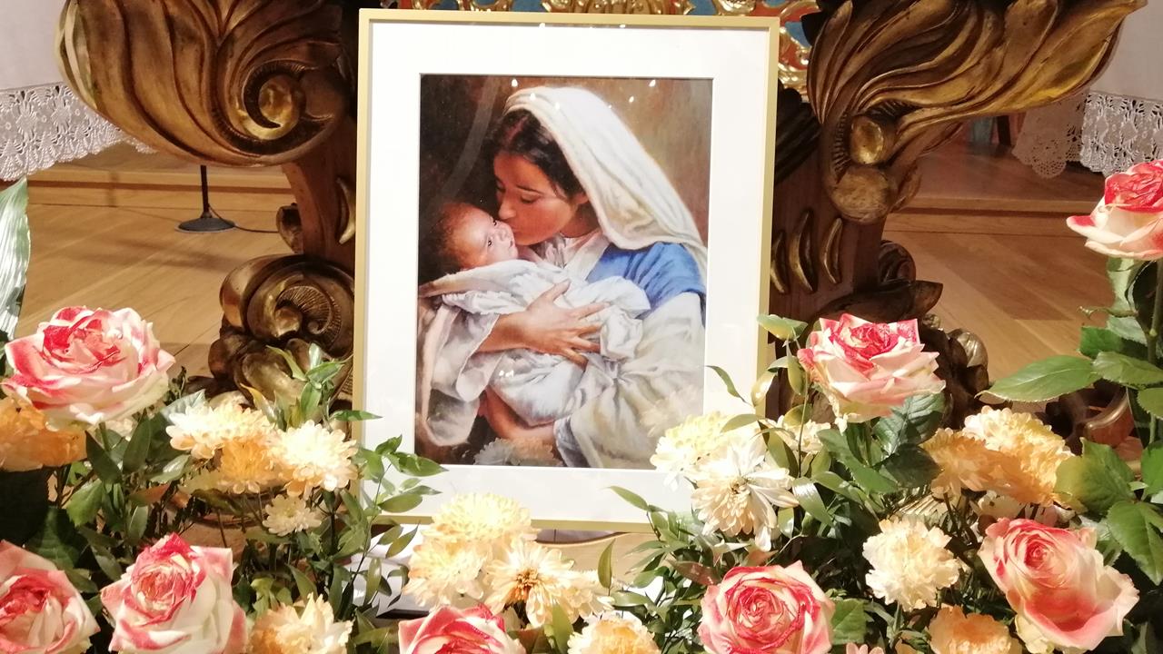 Maryja z dzieciątkiem obraz